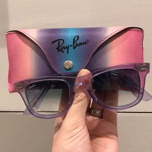 ice pop grape ray bans!!🌸